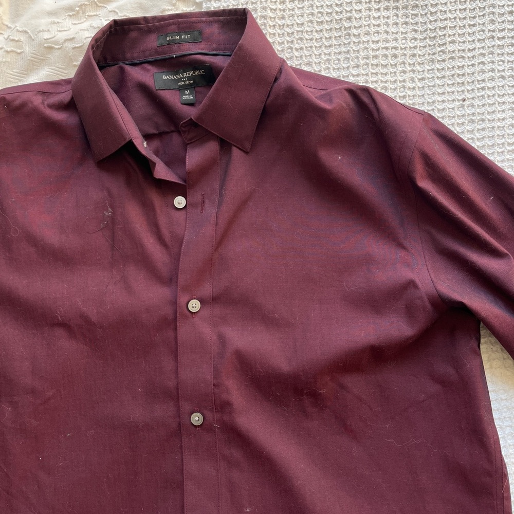 Mens Banana Republic Button Down size M